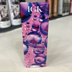 IGK Mixed Feelings Leave-In Blonde Toning Drops